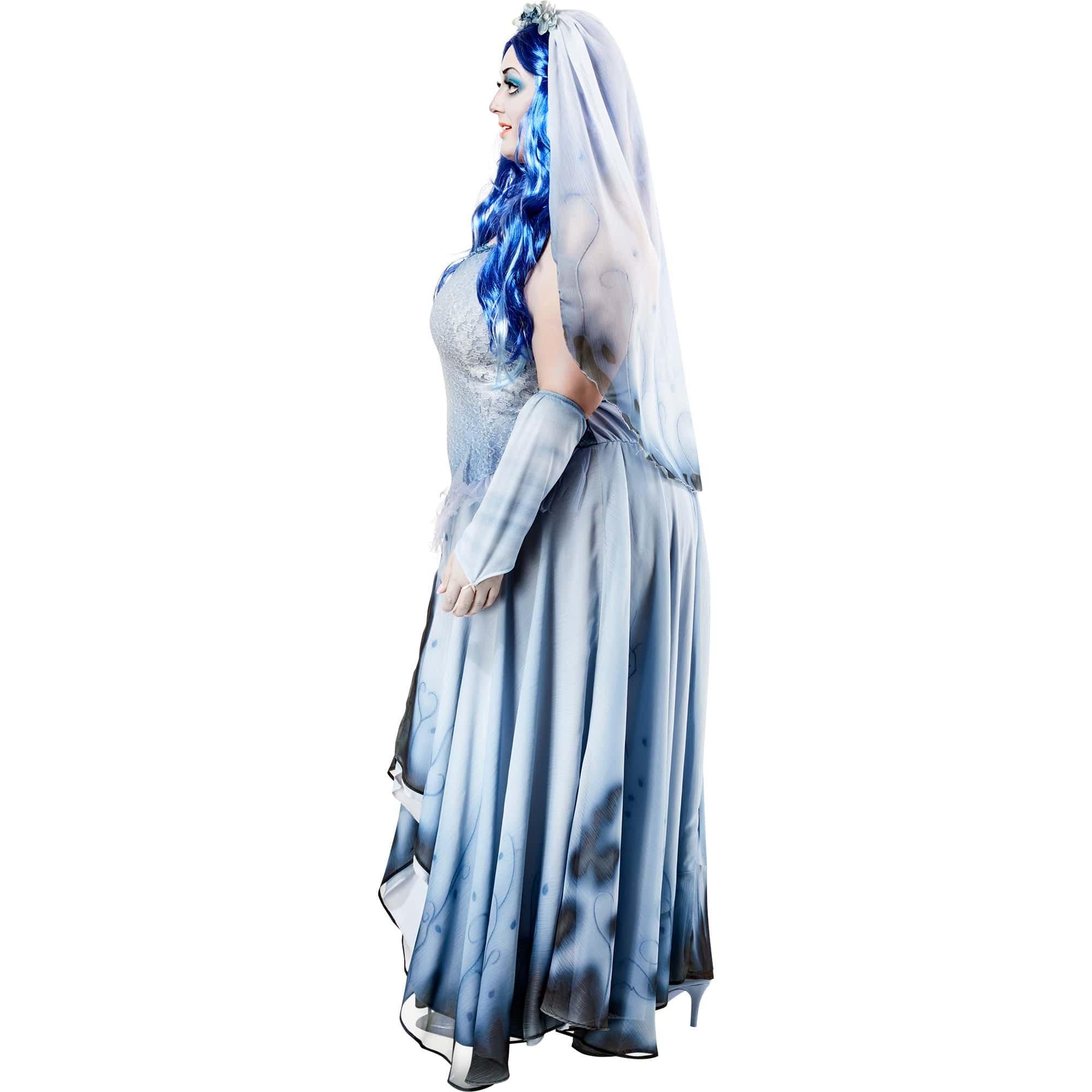 Women's Plus Size Corpse Bride Emily Costume - Image 2