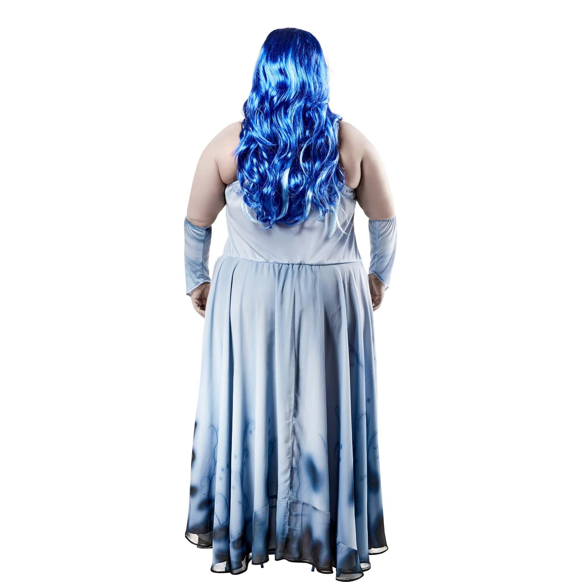Women's Plus Size Corpse Bride Emily Costume - Image 4