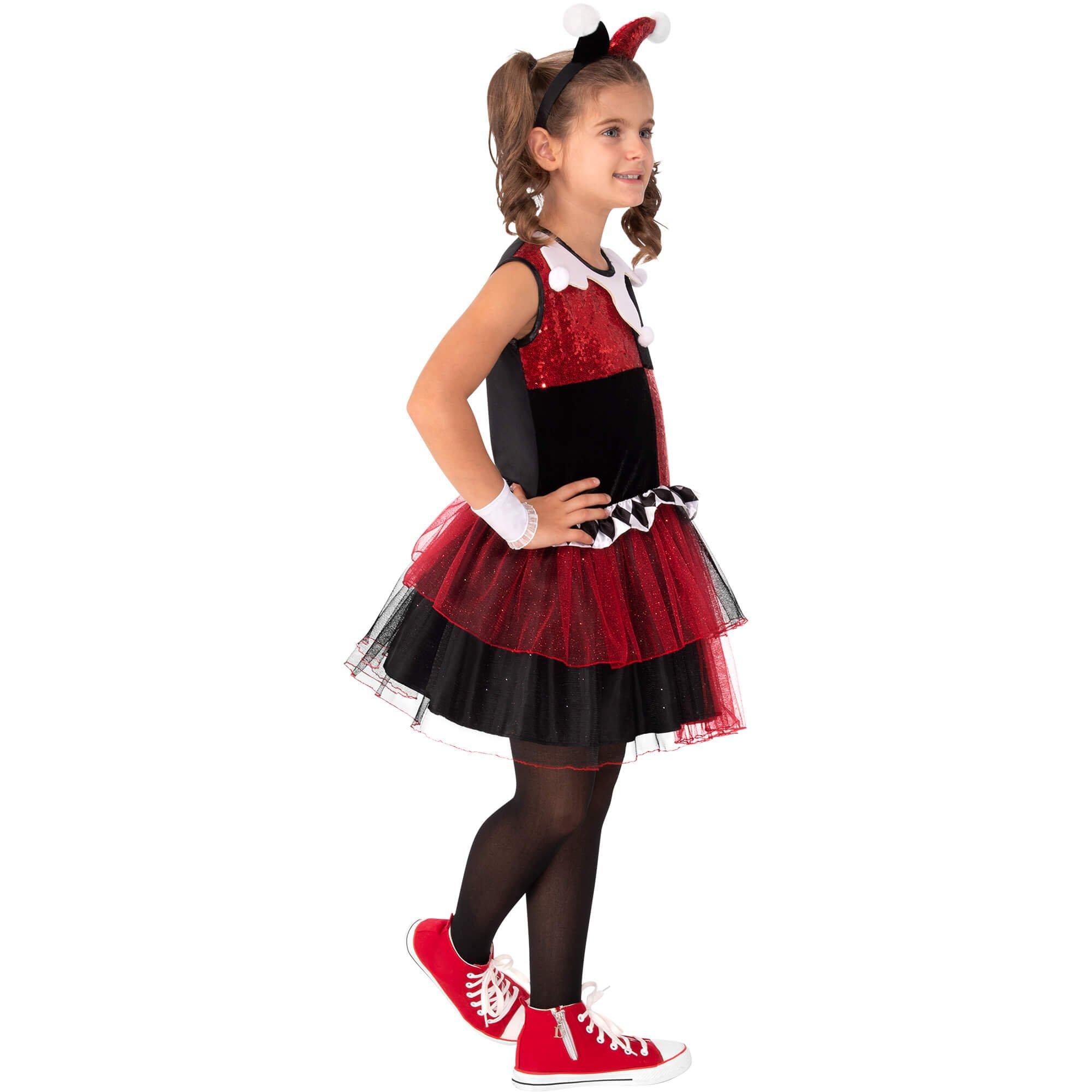 Kids DC Comics Harley Quinn Costume - Image 2