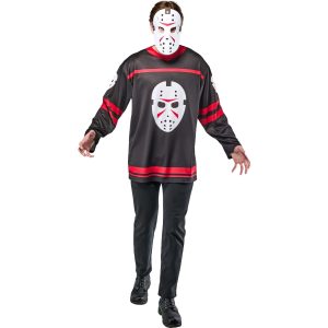 Men's Friday the 13th Jason Voorhees Costume Top with Mask