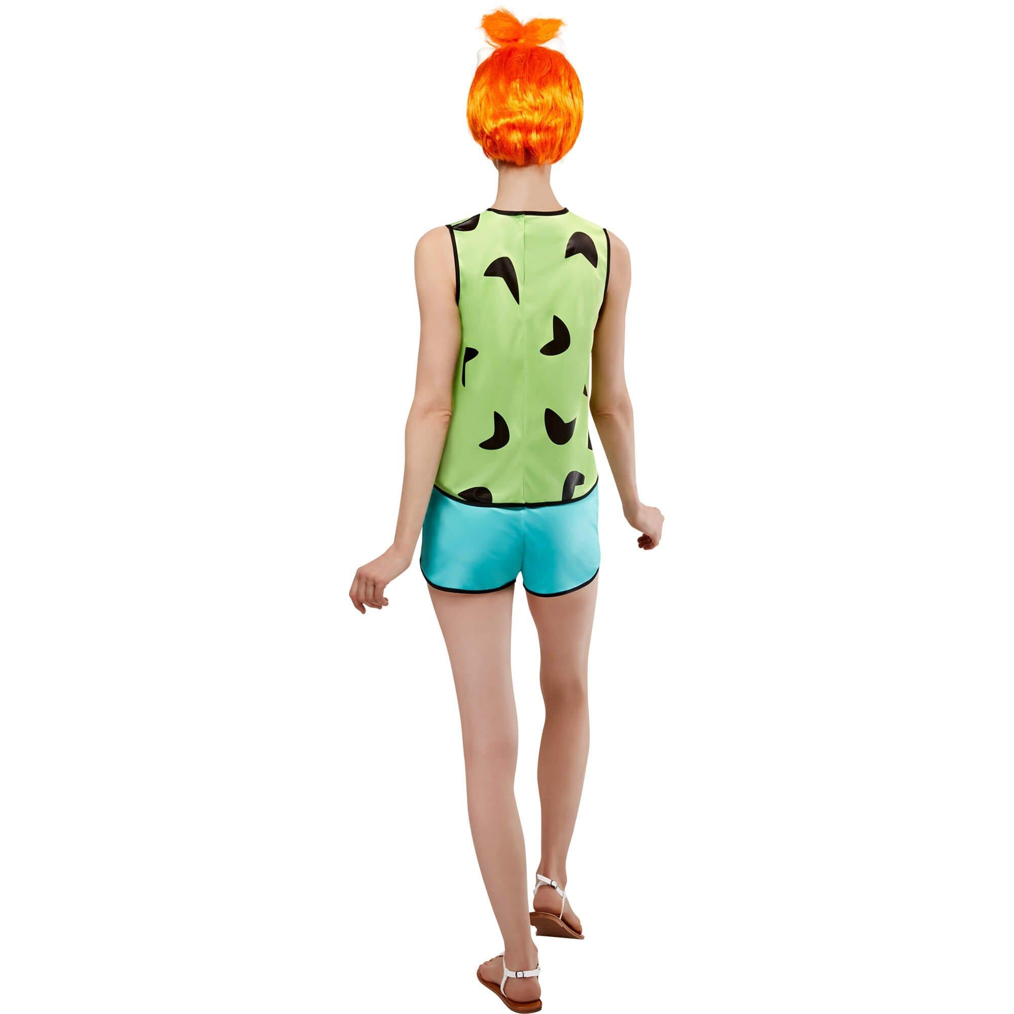 Women's The Flintstones Pebbles Costume with Wig - Image 4
