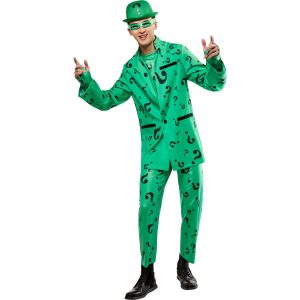 Men's Batman Forever Riddler Costume - Deluxe