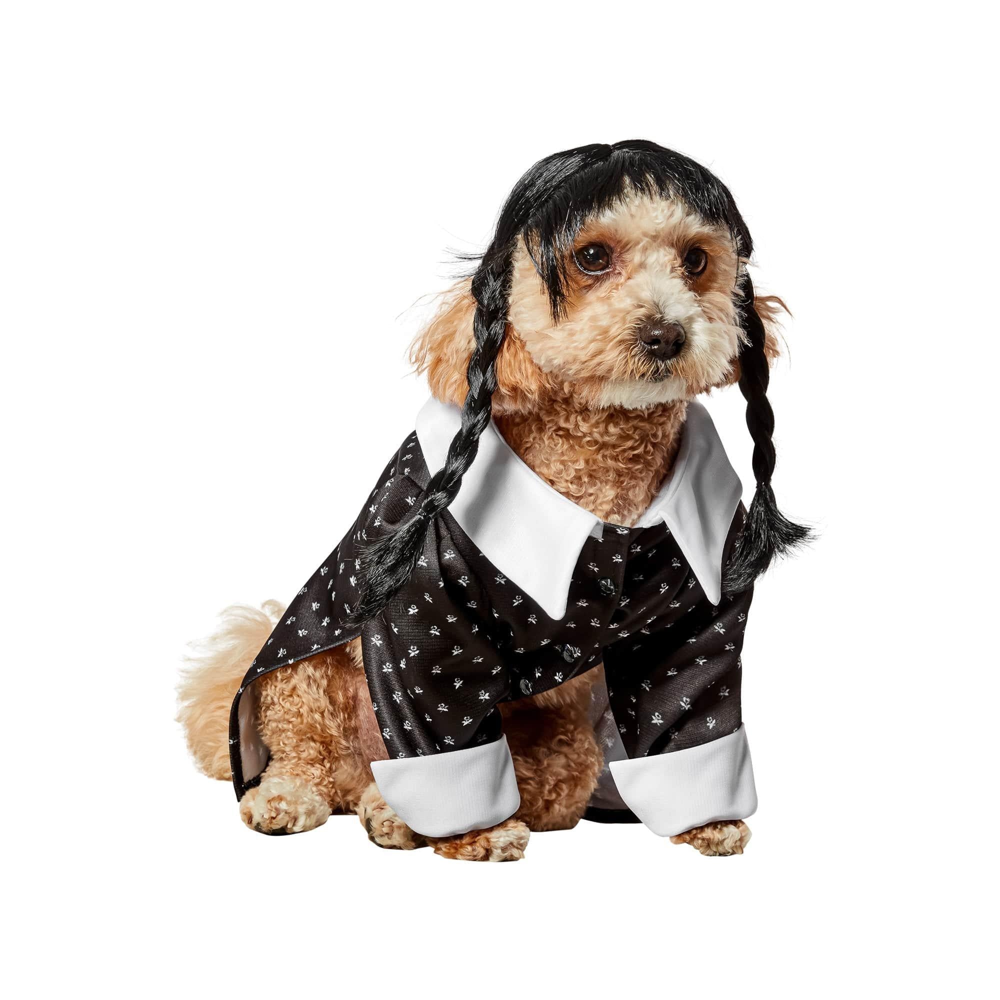 Wednesday Addams Pet Costume - Image 2