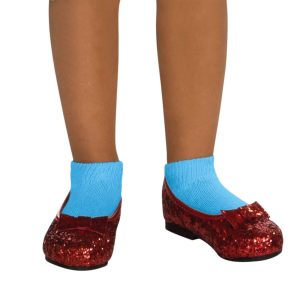 Kids Red Sequin Dorothy Deluxe Shoes