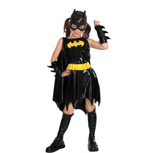 Girls' DC Comics Faux Leather Batgirl Costume