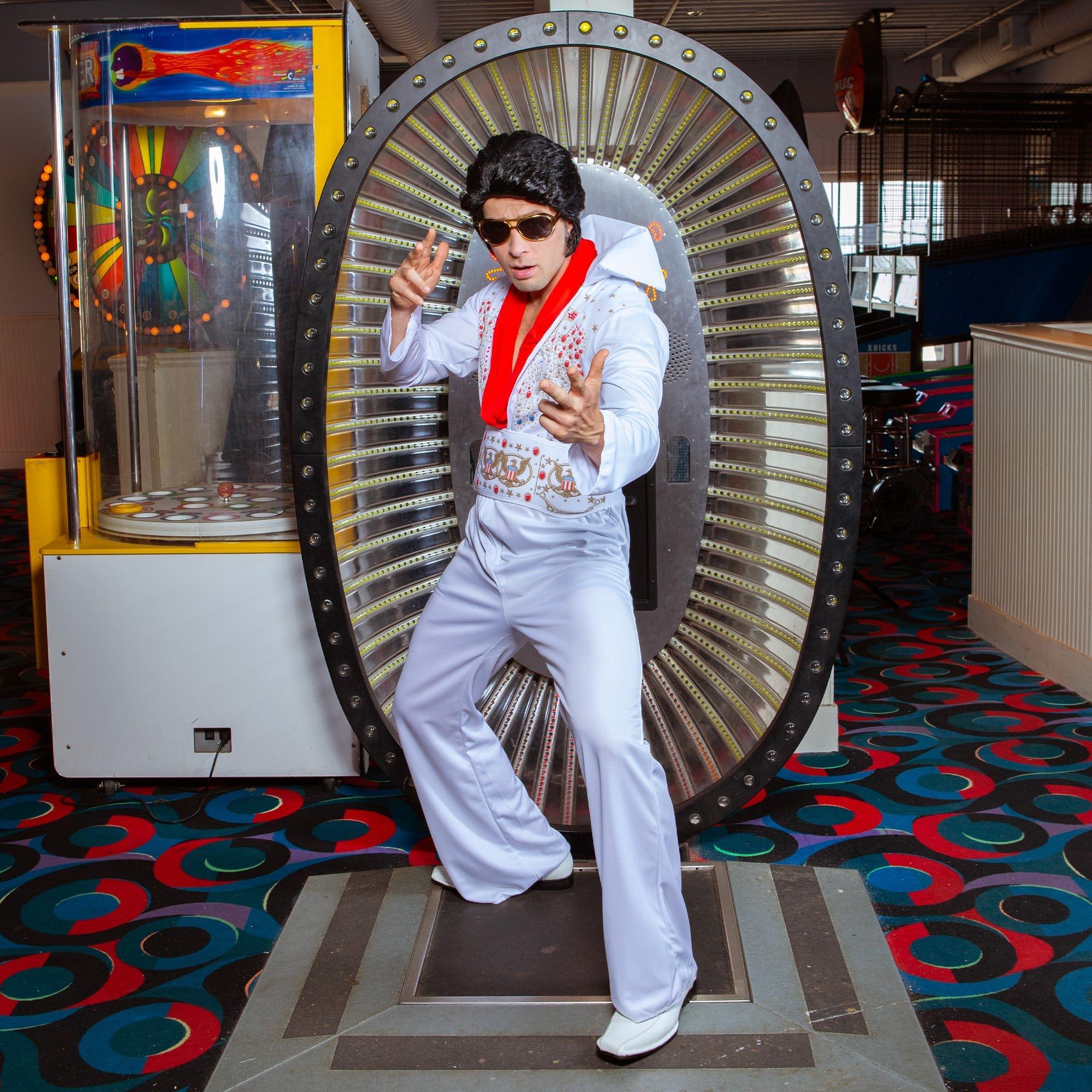 Men's Elvis Presley American Eagle Jumpsuit - Image 6