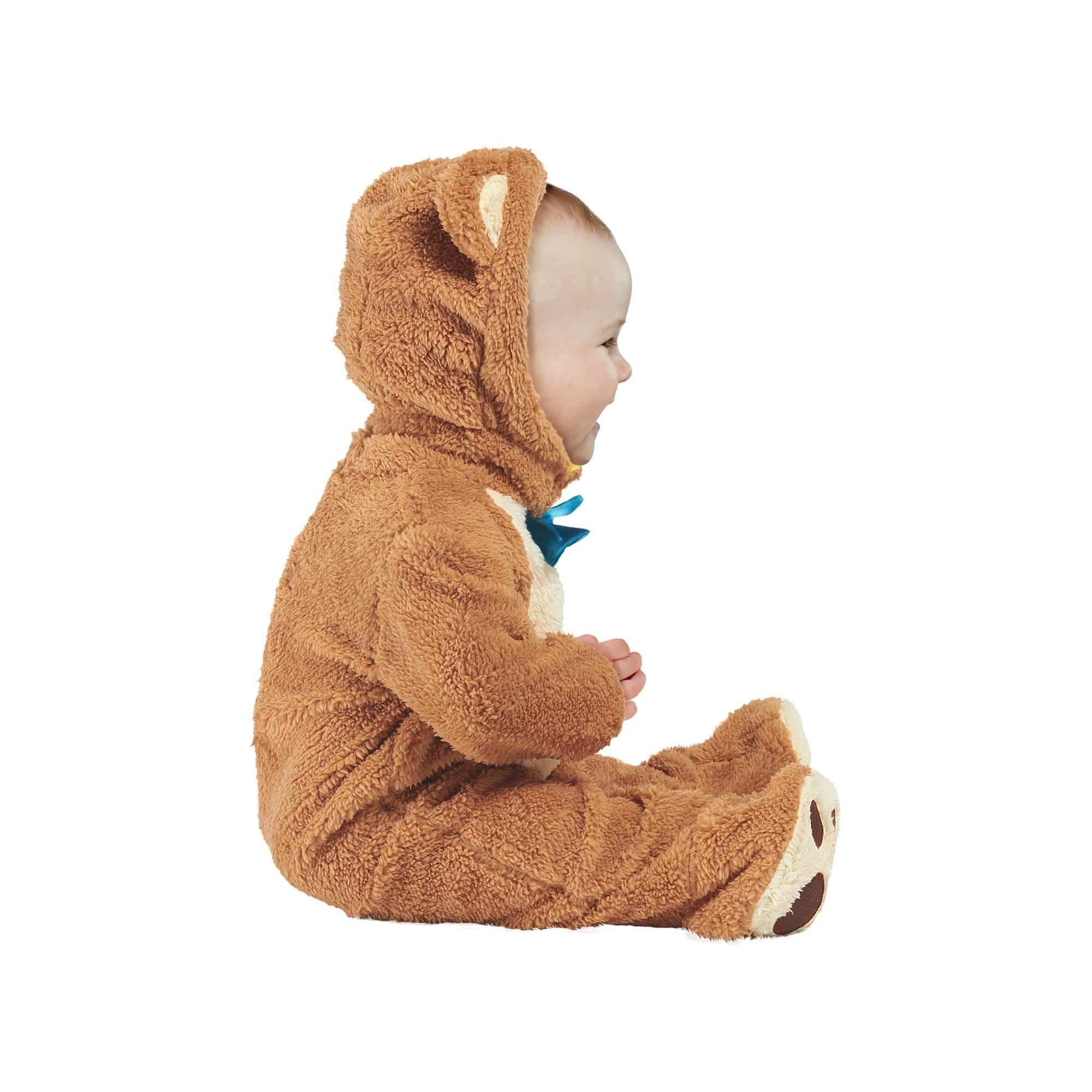 Fuzzy Teddy Bear Costume for Babies - Image 2