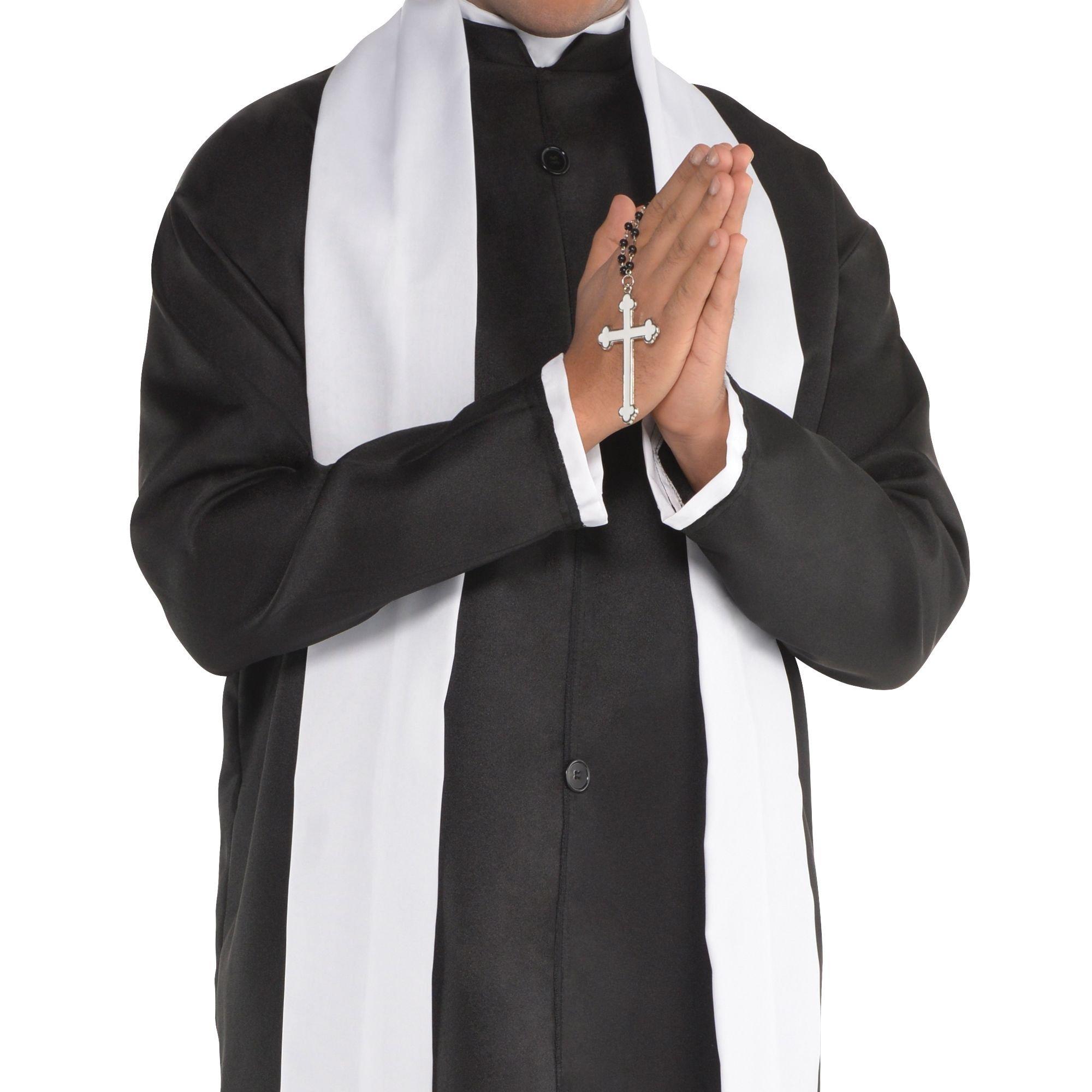 Adult Father Priest Costume - Image 4