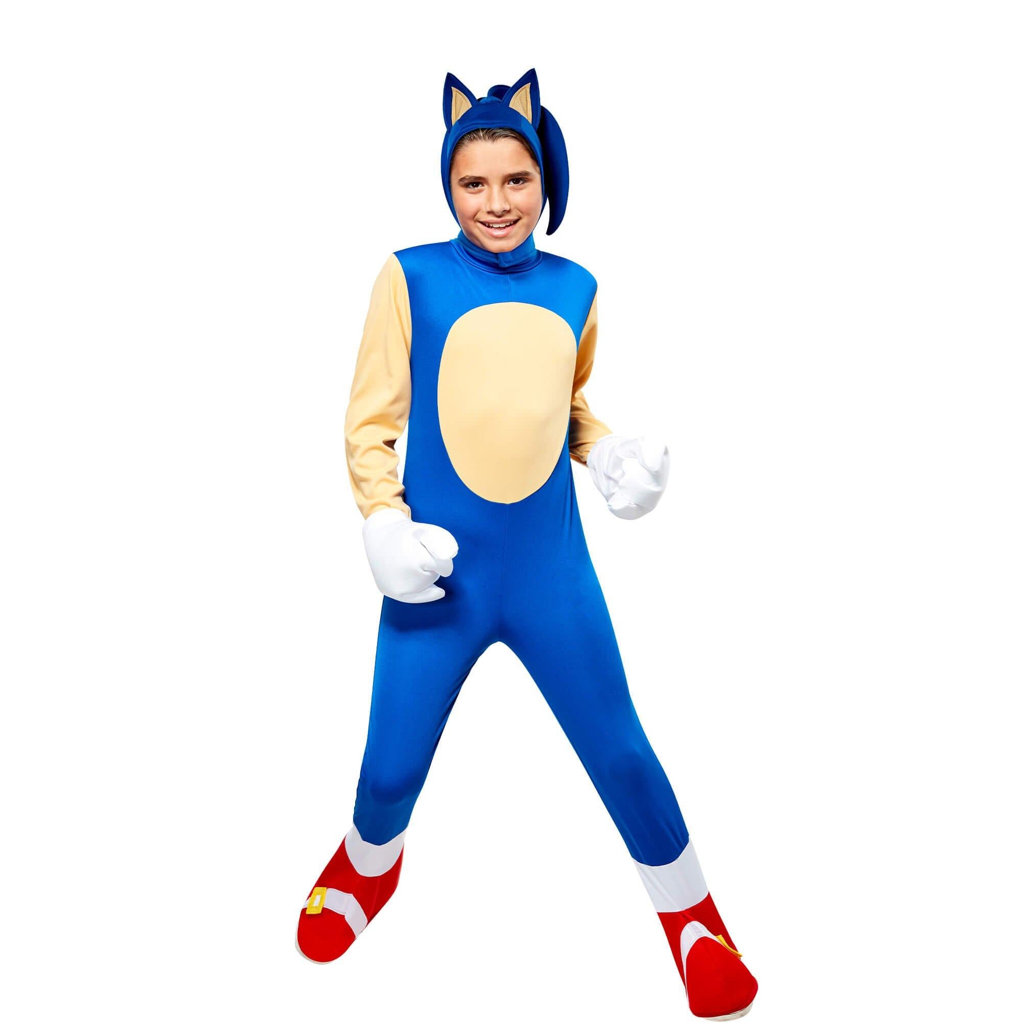 Kids' Classic Sonic the Hedgehog Costume - Image 2