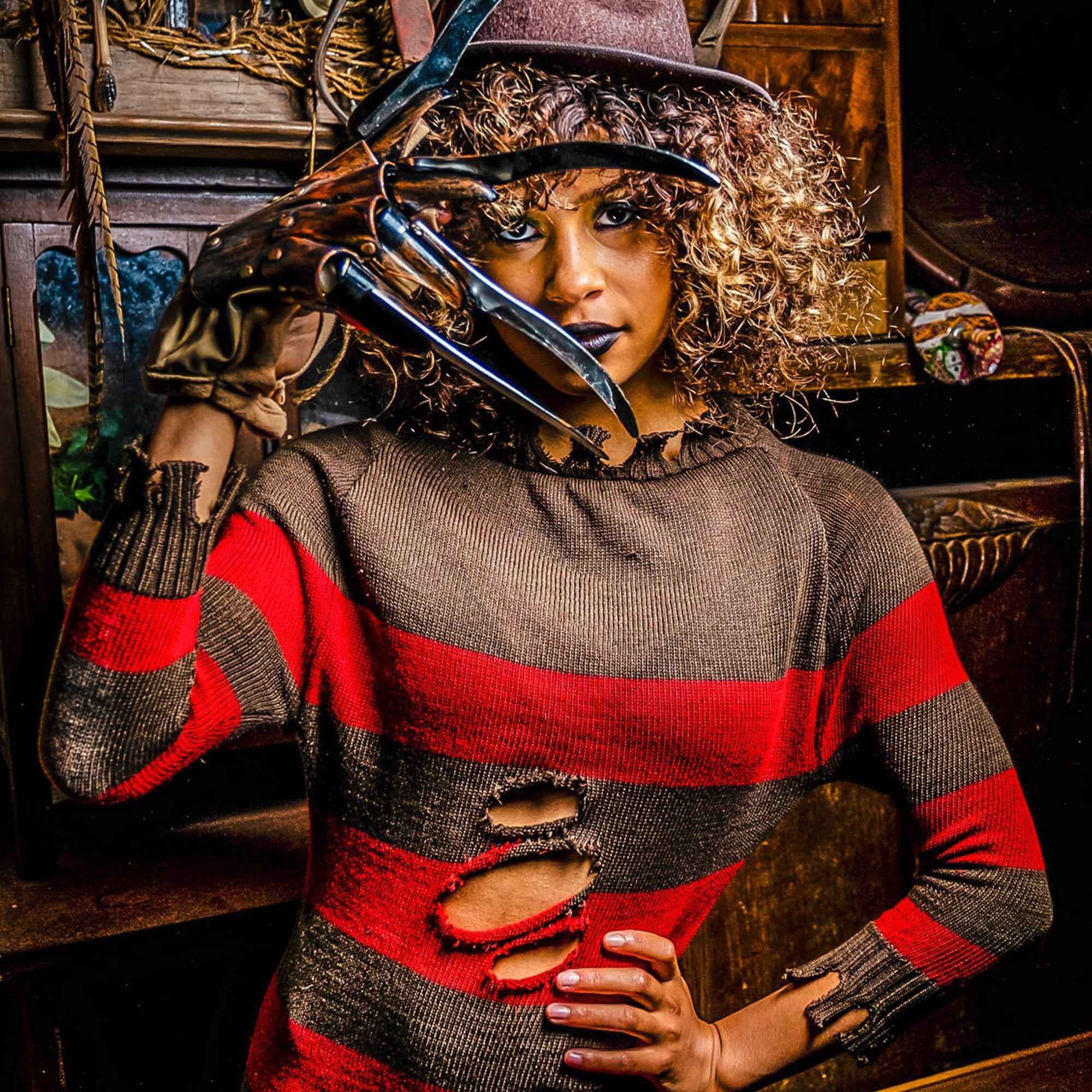 Women's A Nightmare on Elm Street Miss Freddy Krueger Costume - Image 6