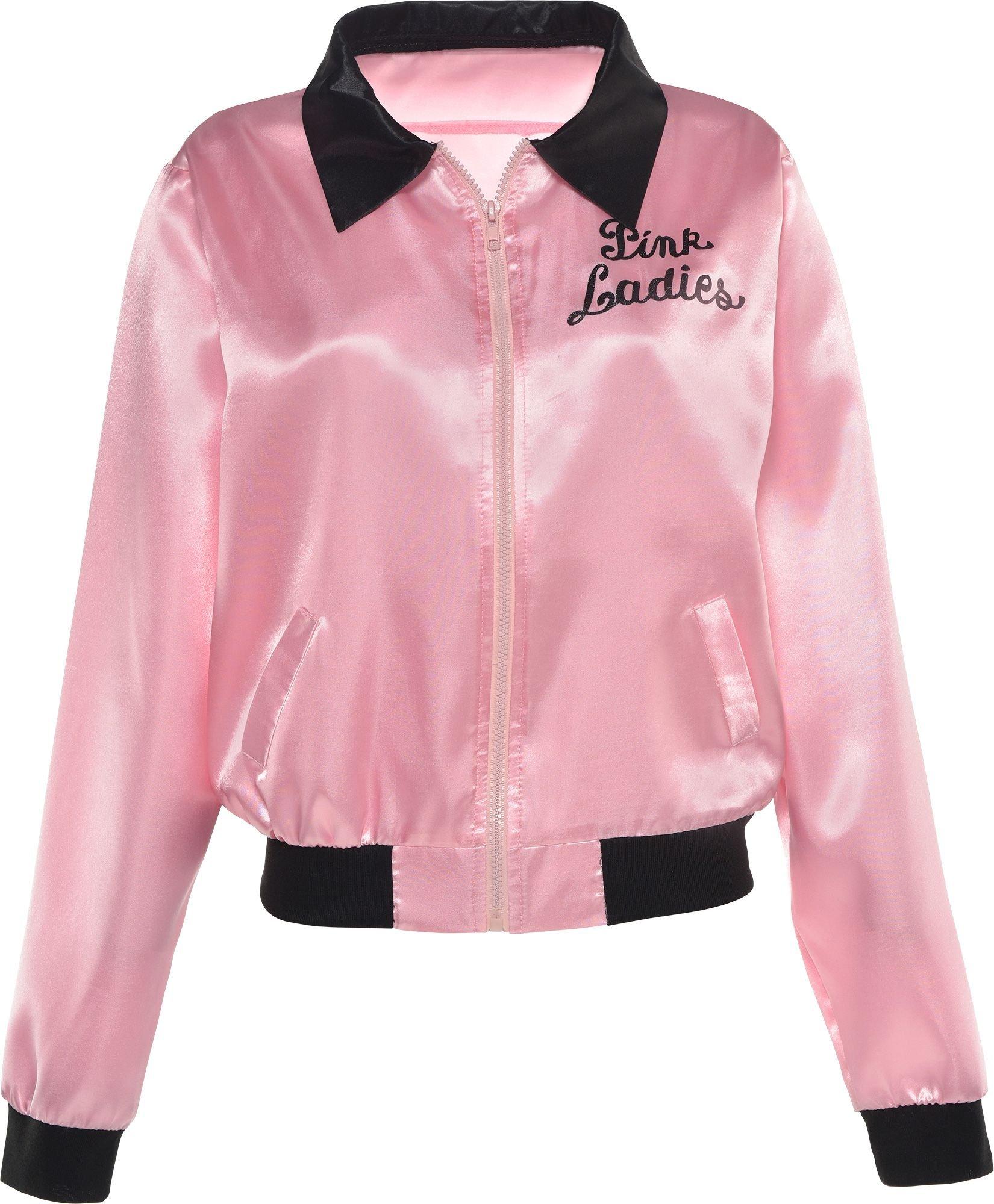 Womens Pink Ladies Jacket - Grease - Image 3