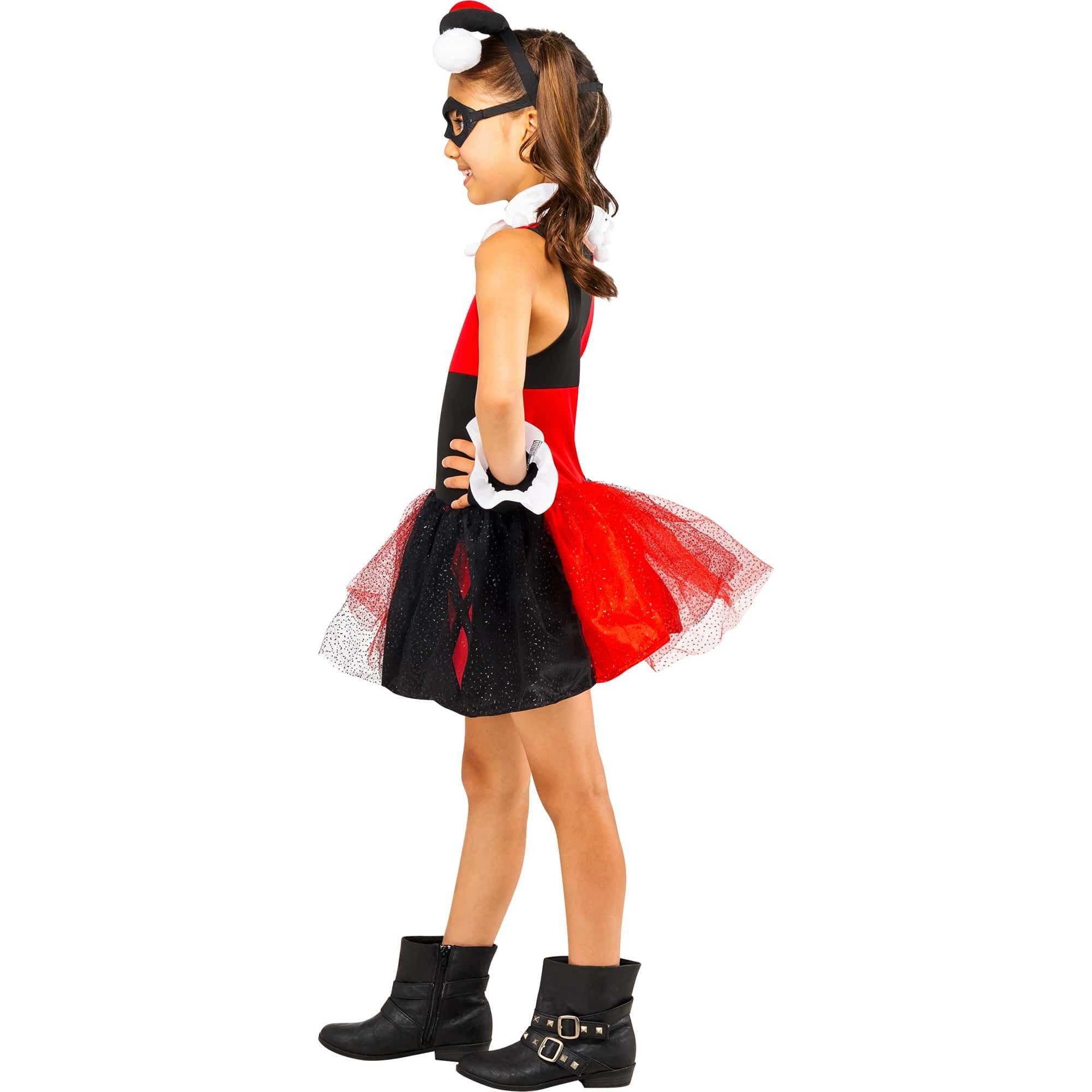 Kids DC Comics Harley Quinn Tutu Dress - Image 2