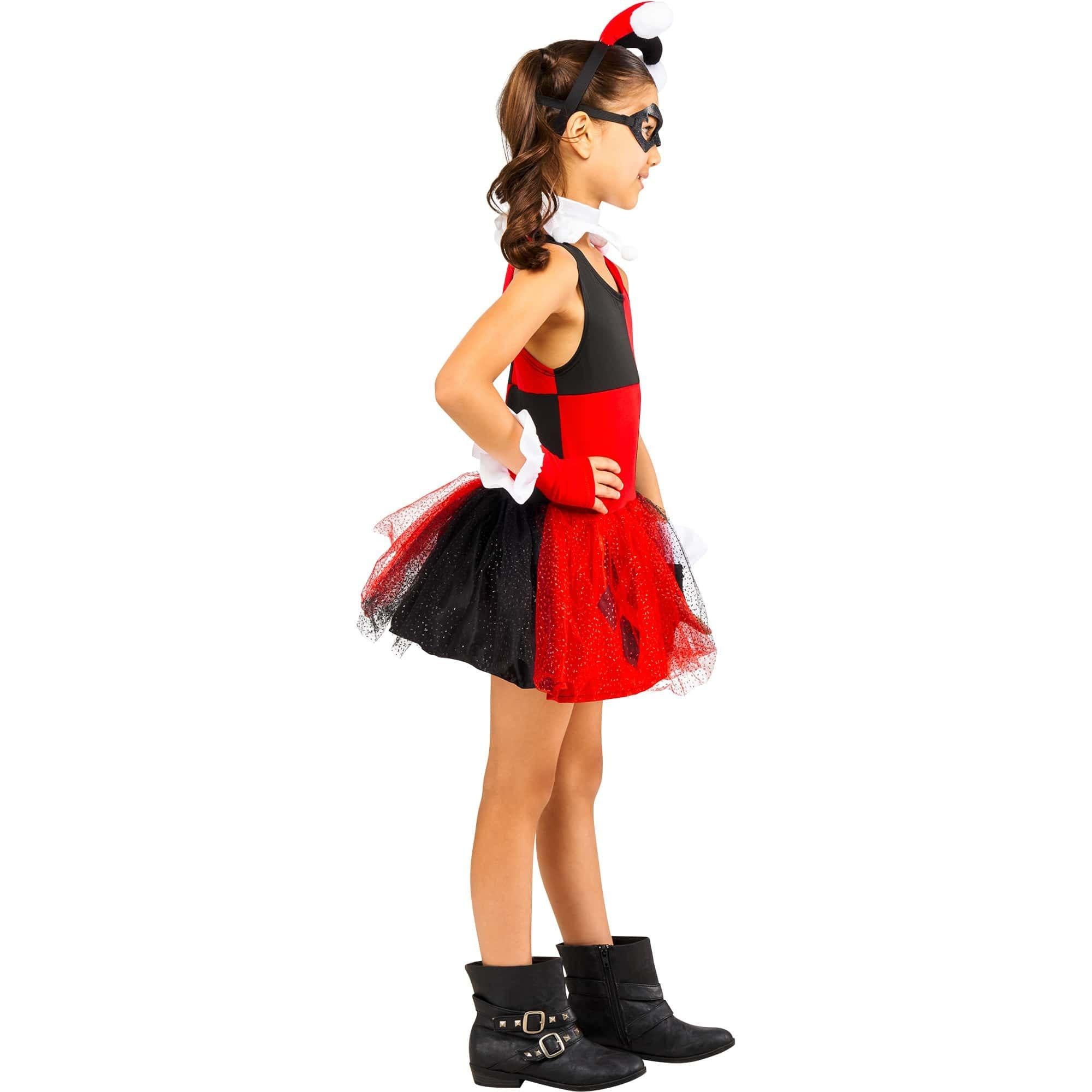 Kids DC Comics Harley Quinn Tutu Dress - Image 3