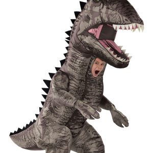 Kids' Giganotosaurus Dinosaur Inflatable Costume with Sound Effect - Jurassic World: Dominion