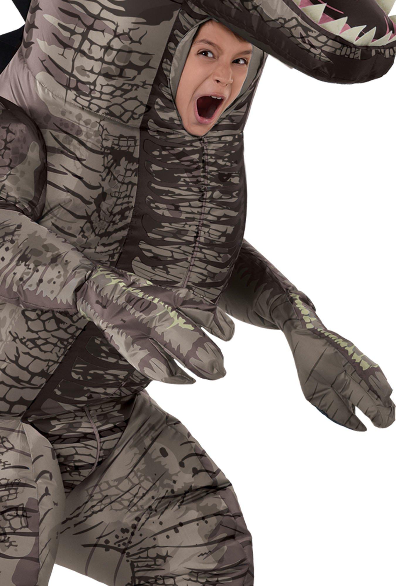 Kids' Giganotosaurus Dinosaur Inflatable Costume with Sound Effect - Jurassic World: Dominion - Image 3