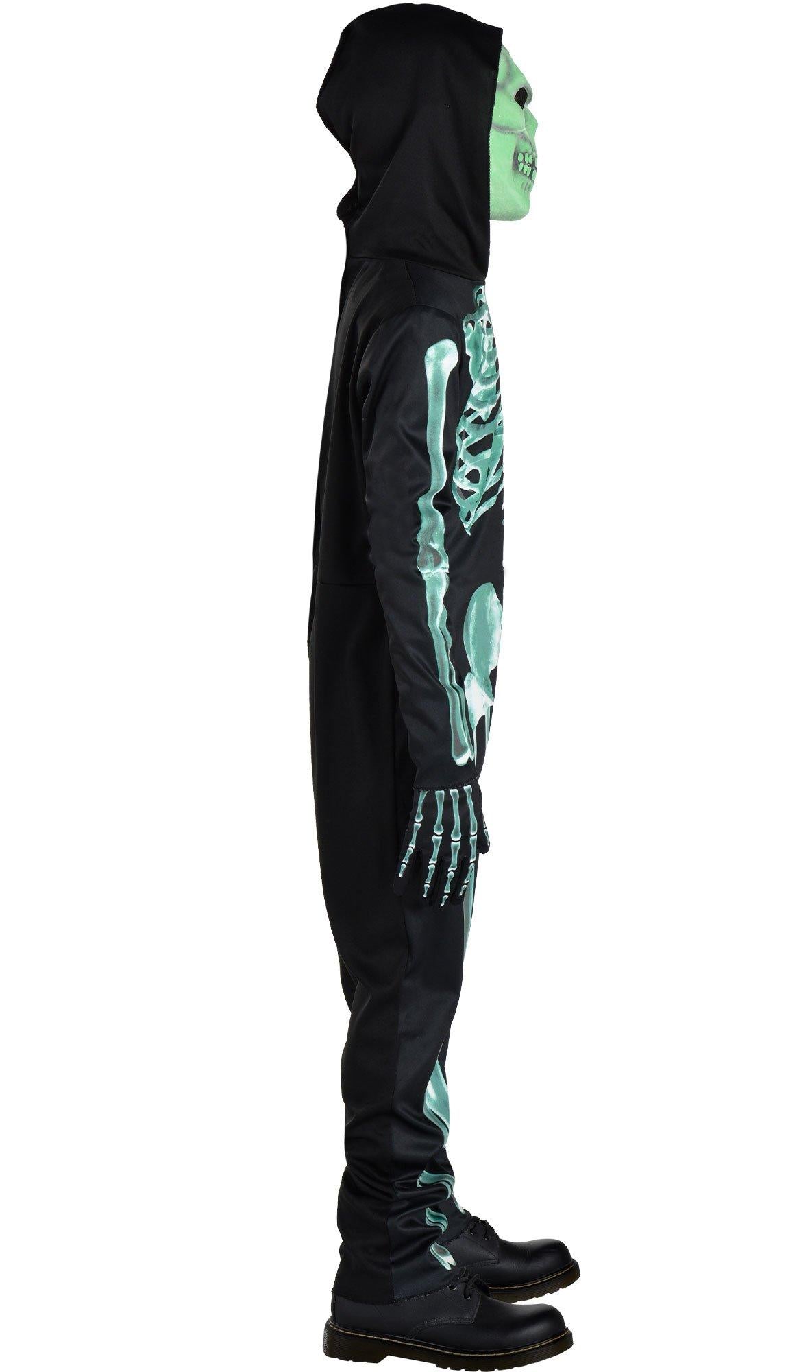 Kids' Glow-in-the-Dark Skeleton Costume - Image 4