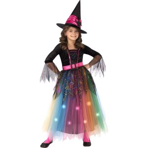 Kids' Light-Up Fairytale Witch Costume