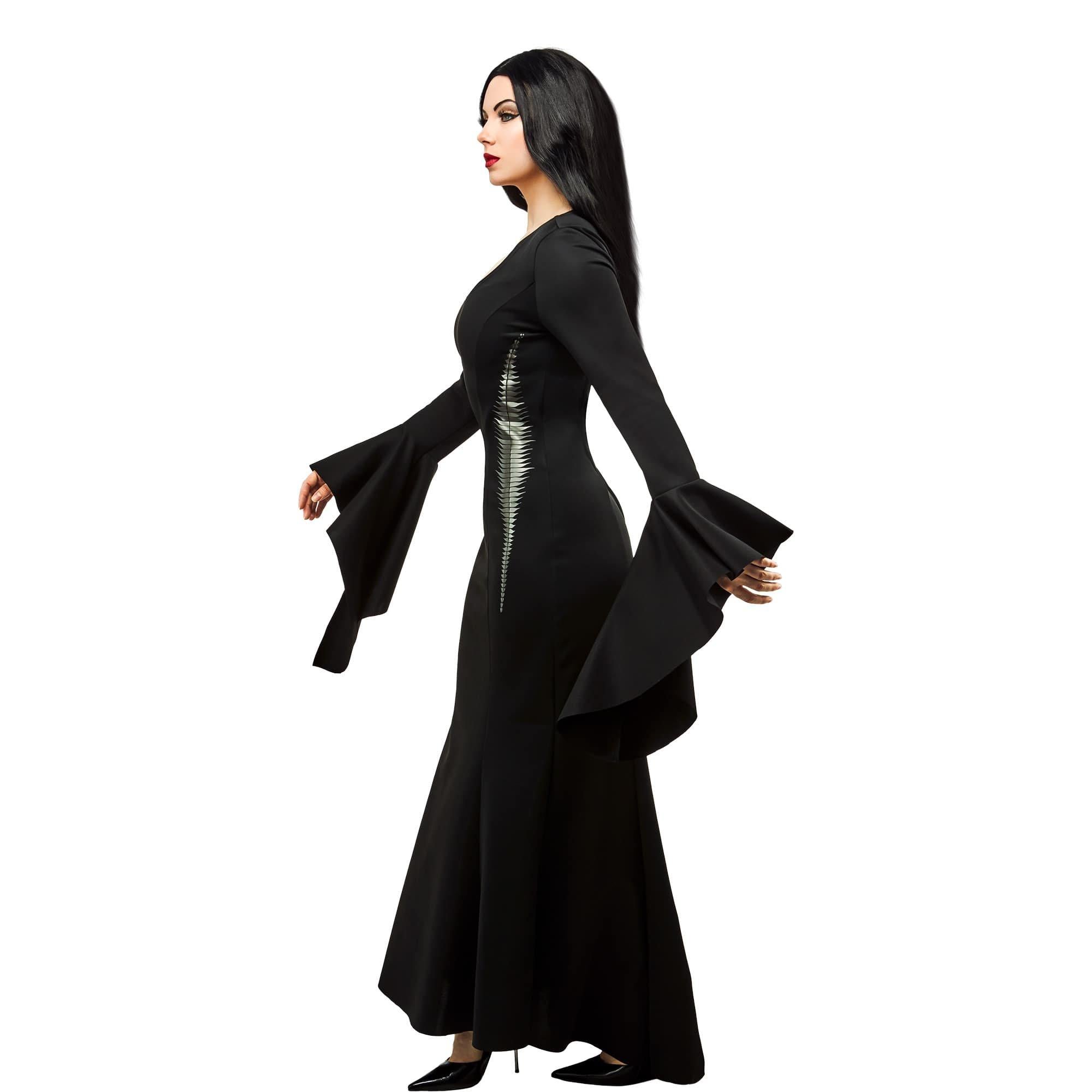 Women's Wednesday Morticia Addams Costume - Image 2