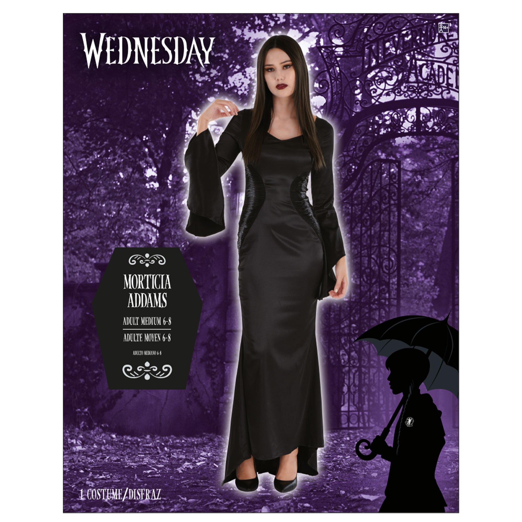 Women's Wednesday Morticia Addams Costume - Image 7