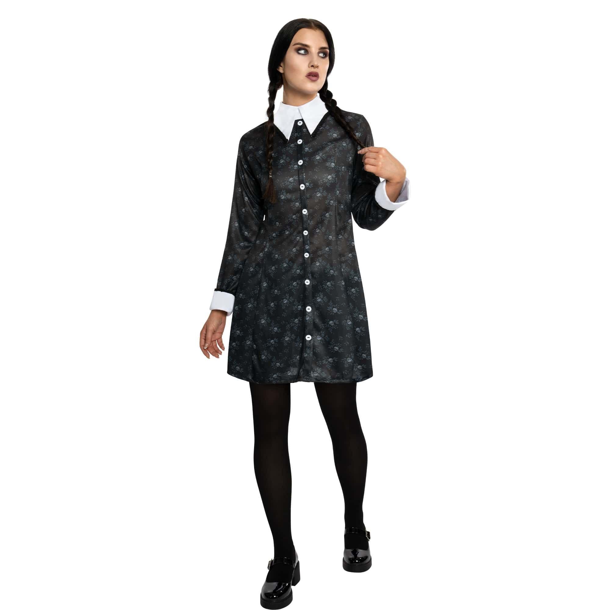 Wednesday Addams Costume – Adult - Image 2