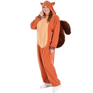 Squirrel Zipsters Plus Size Costume – Adult