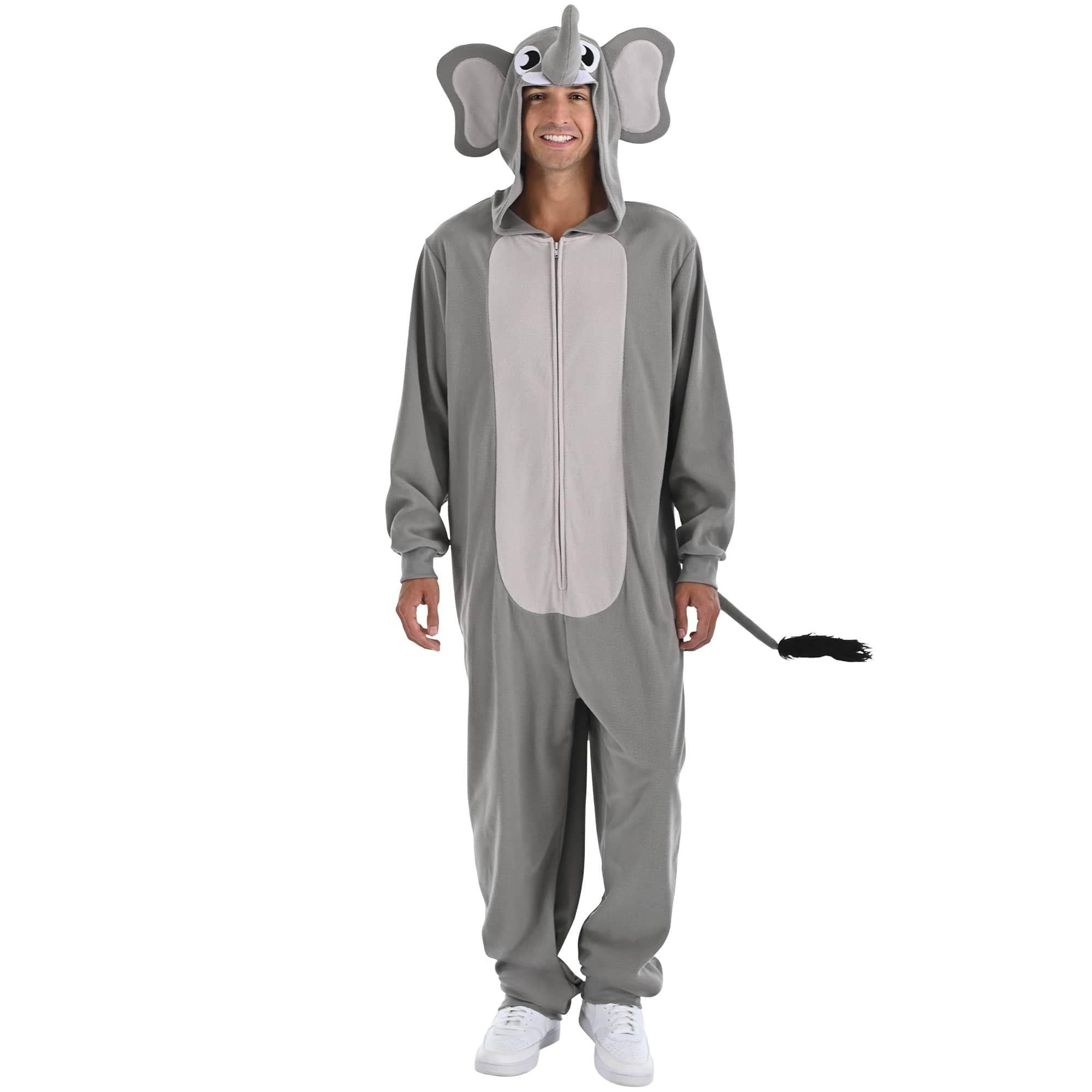 Elephant Zipsters Costume – Adult