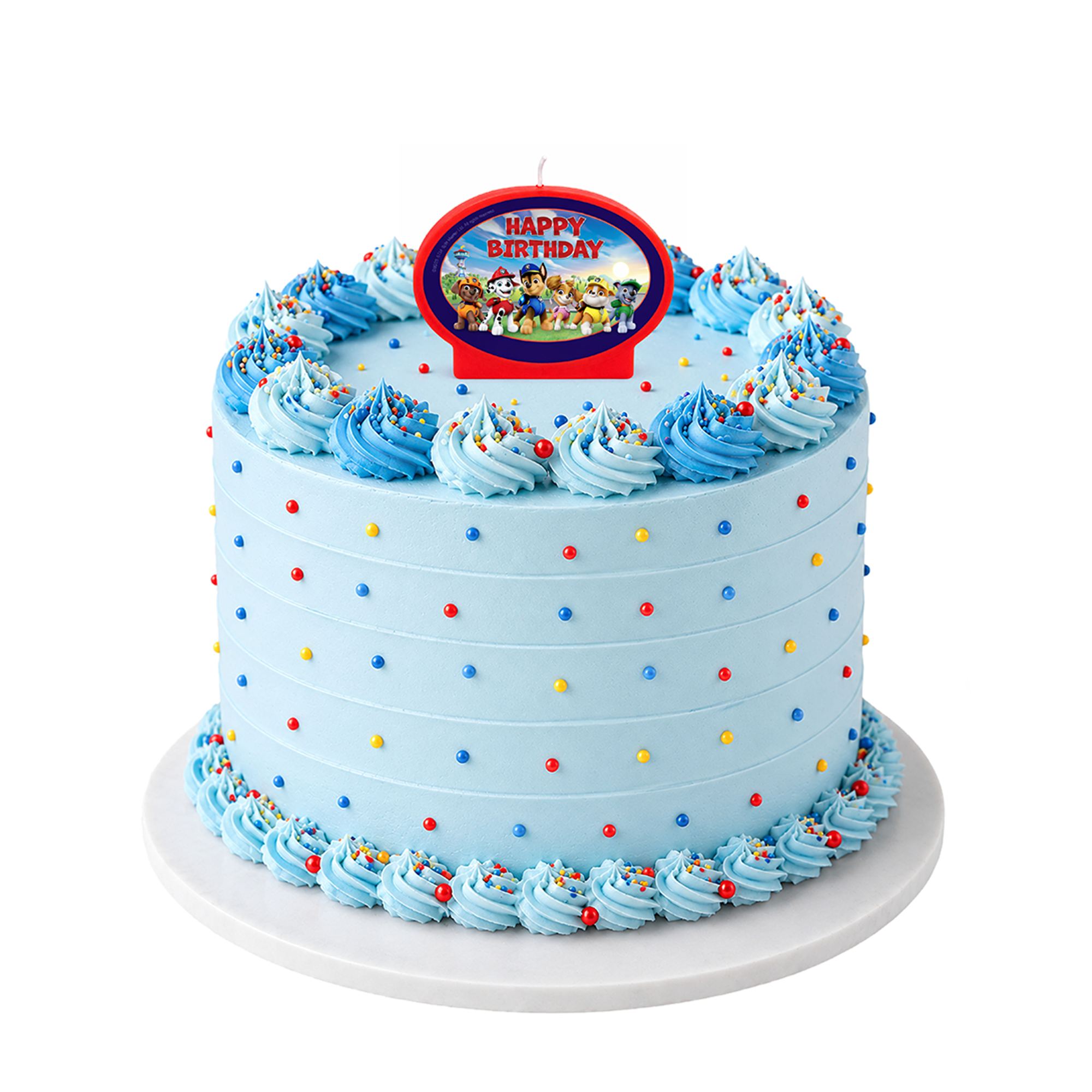 Paw Patrol Birthday Candle - Image 2