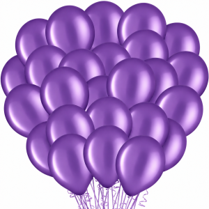Purple Latex Balloons. 11in. 100ct