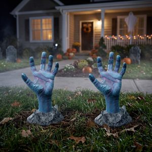 10-inch Indoor or Outdoor Zombie Hand from the Ground