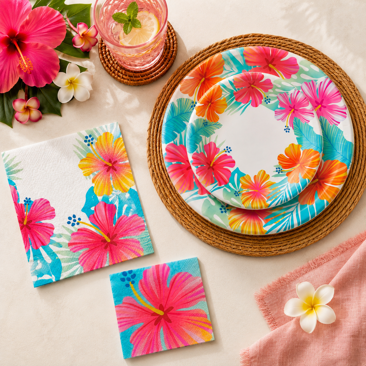 Summer Dream Lunch Napkins. 16ct - Image 3
