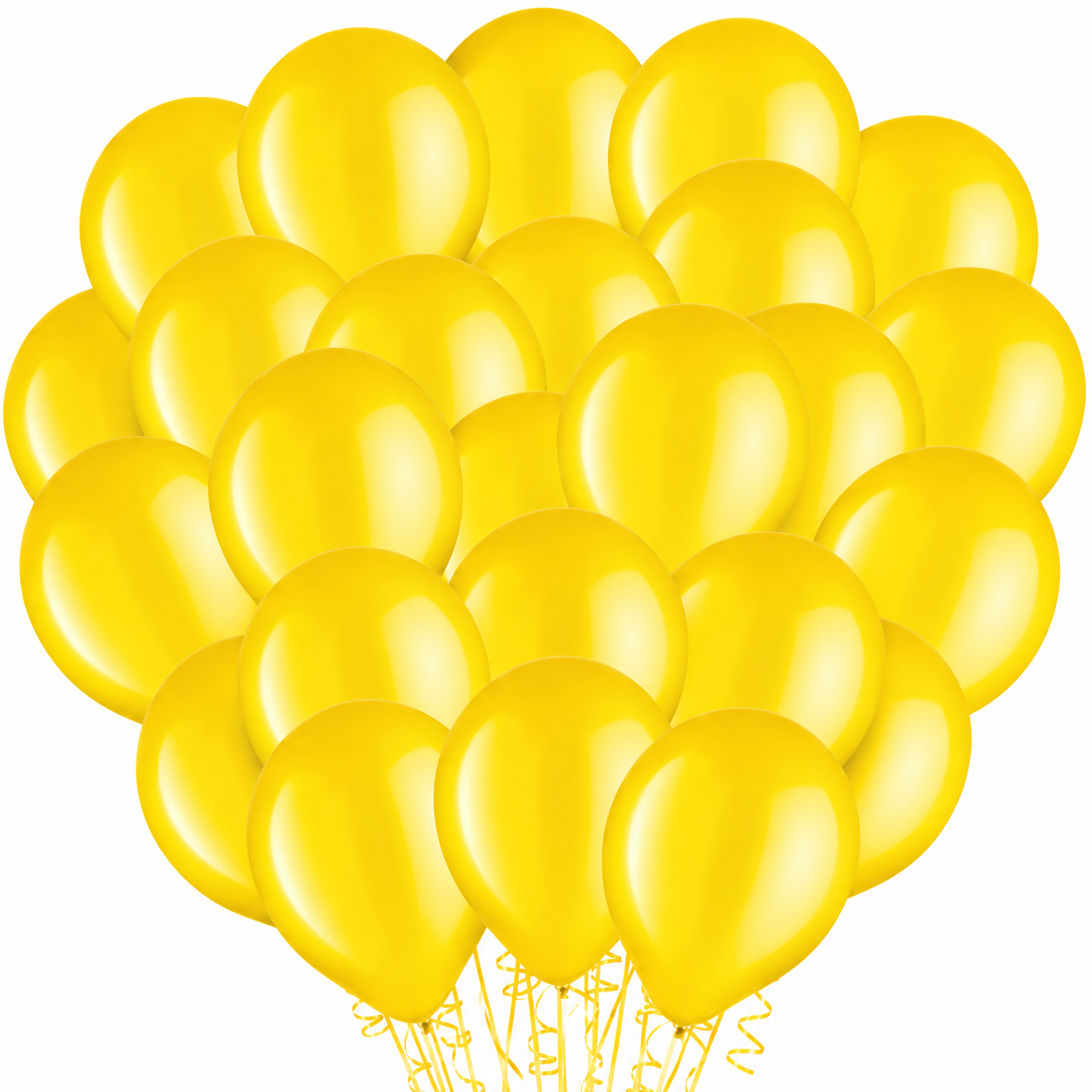 Yellow Latex Balloons. 11in. 100ct