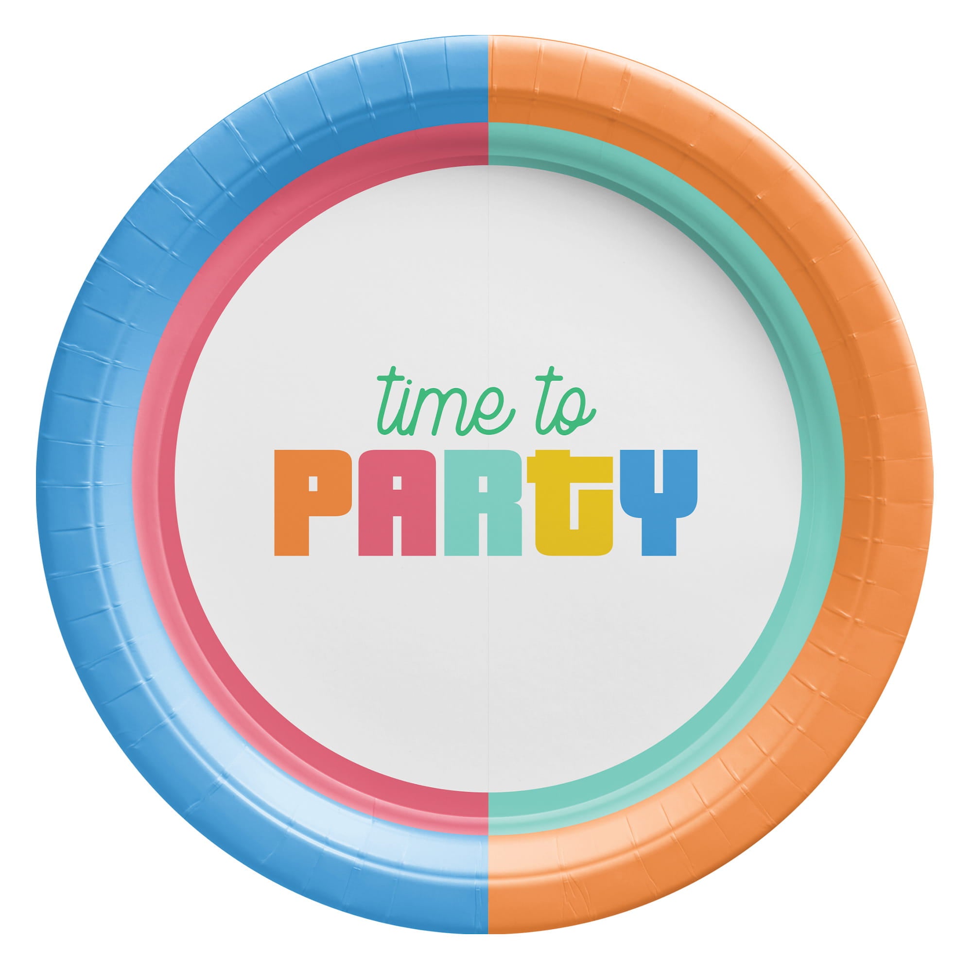Colorful Collage Birthday Party Kit for 8 Guests - Image 2