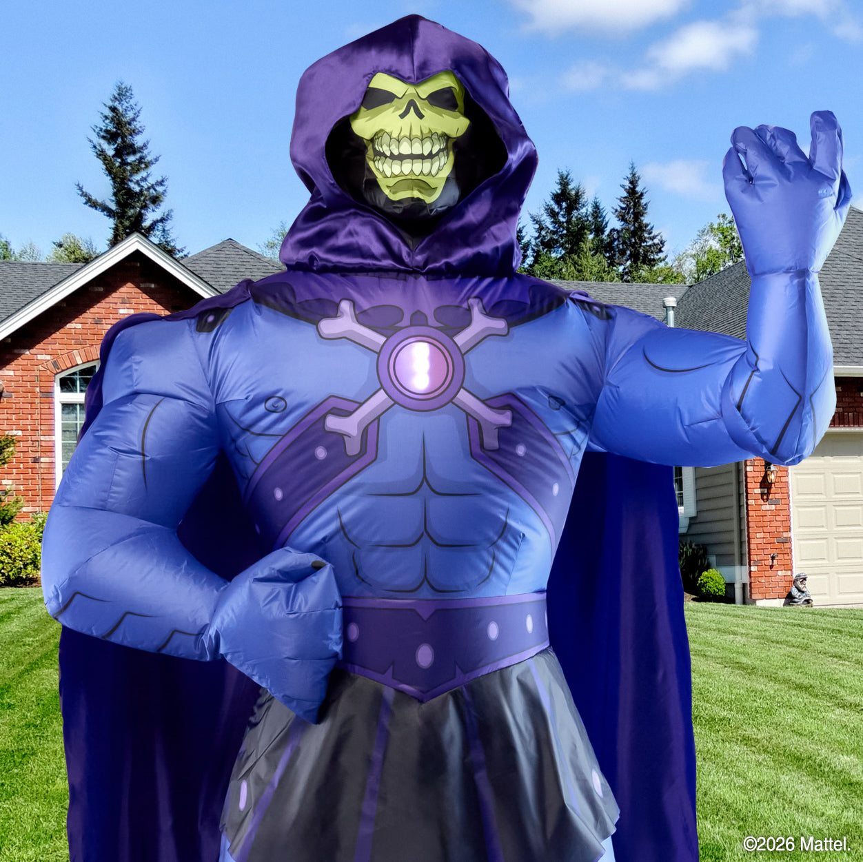 Skeletor 6 ft Lawn Inflatable - Masters of the Universe - Image 9
